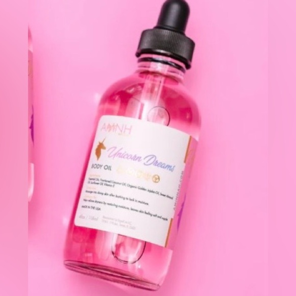 NWT Aminnah Unicorn Dreams Body Oil - Picture 1 of 4